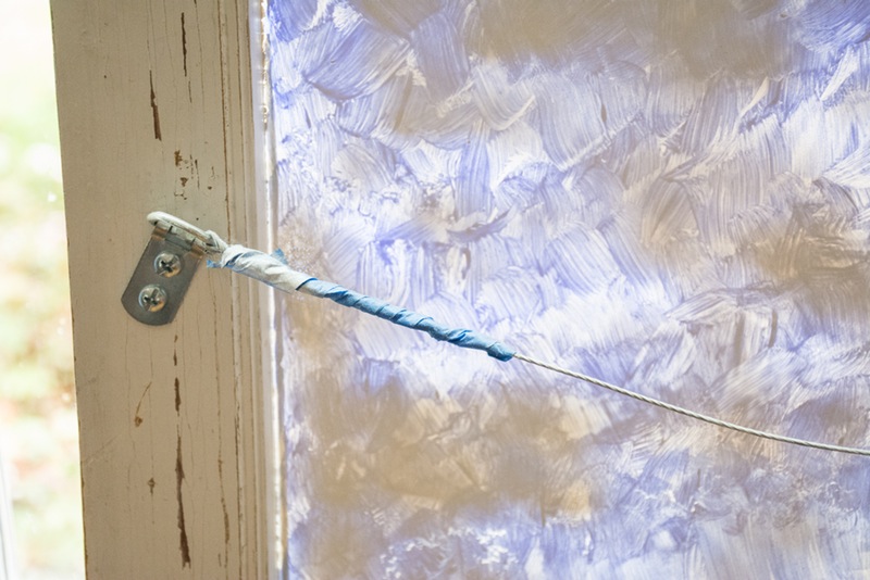 Hand Painted Beachscape Window Pane