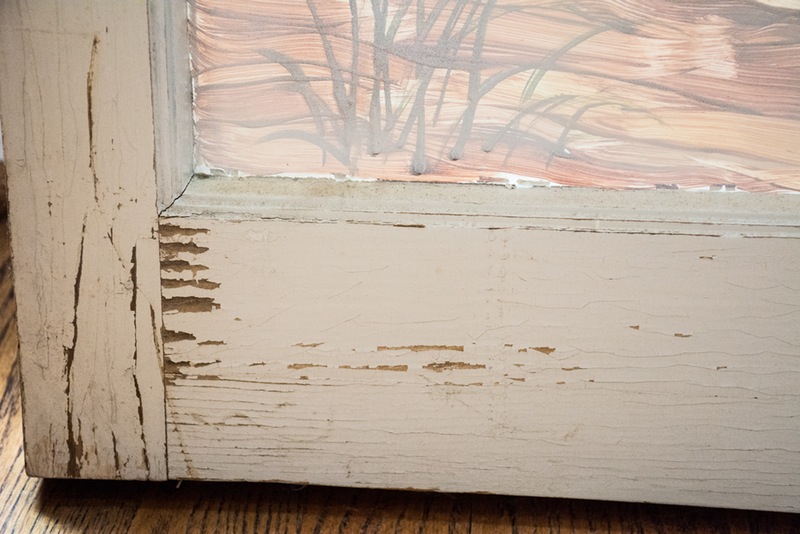 Hand Painted Beachscape Window Pane