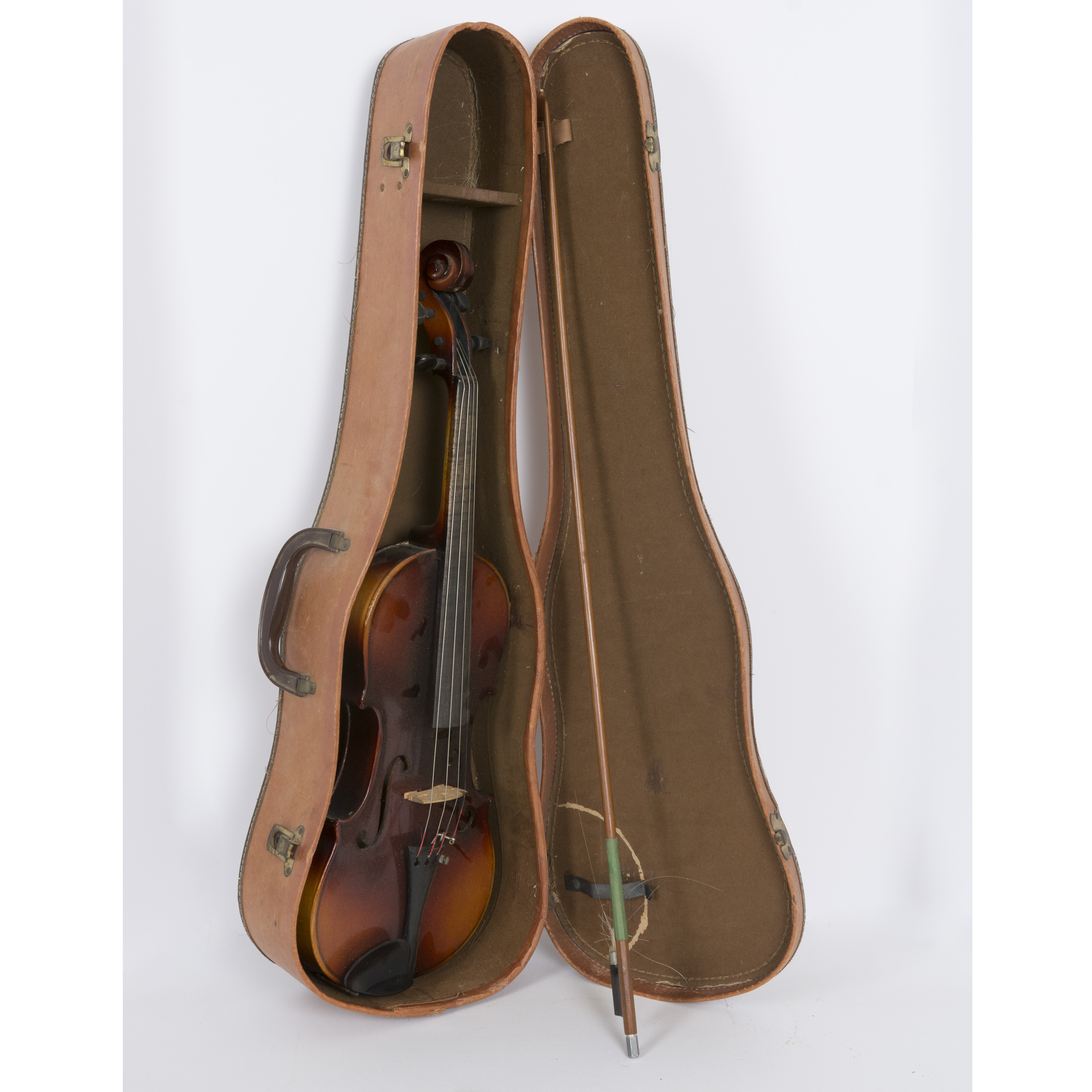 Vintage Student Violin With Case