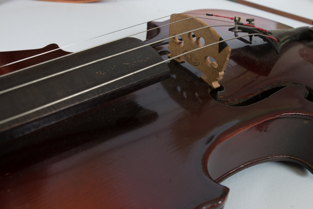 Vintage Student Violin With Case