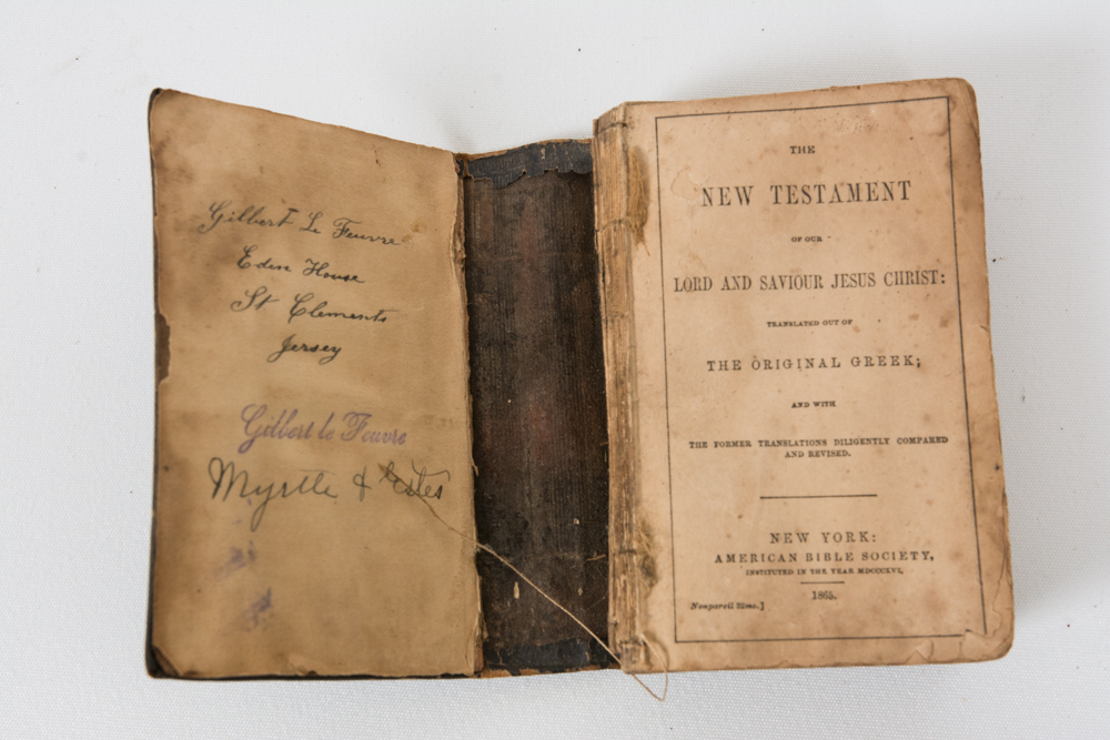 Vintage Bibles And Decorative Crosses