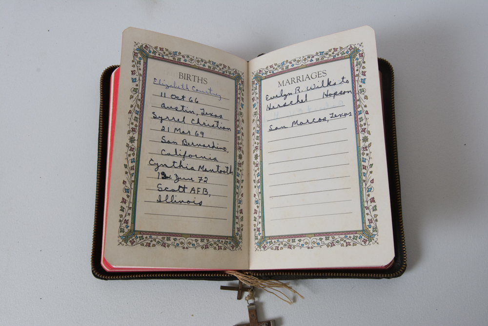 Vintage Bibles And Decorative Crosses