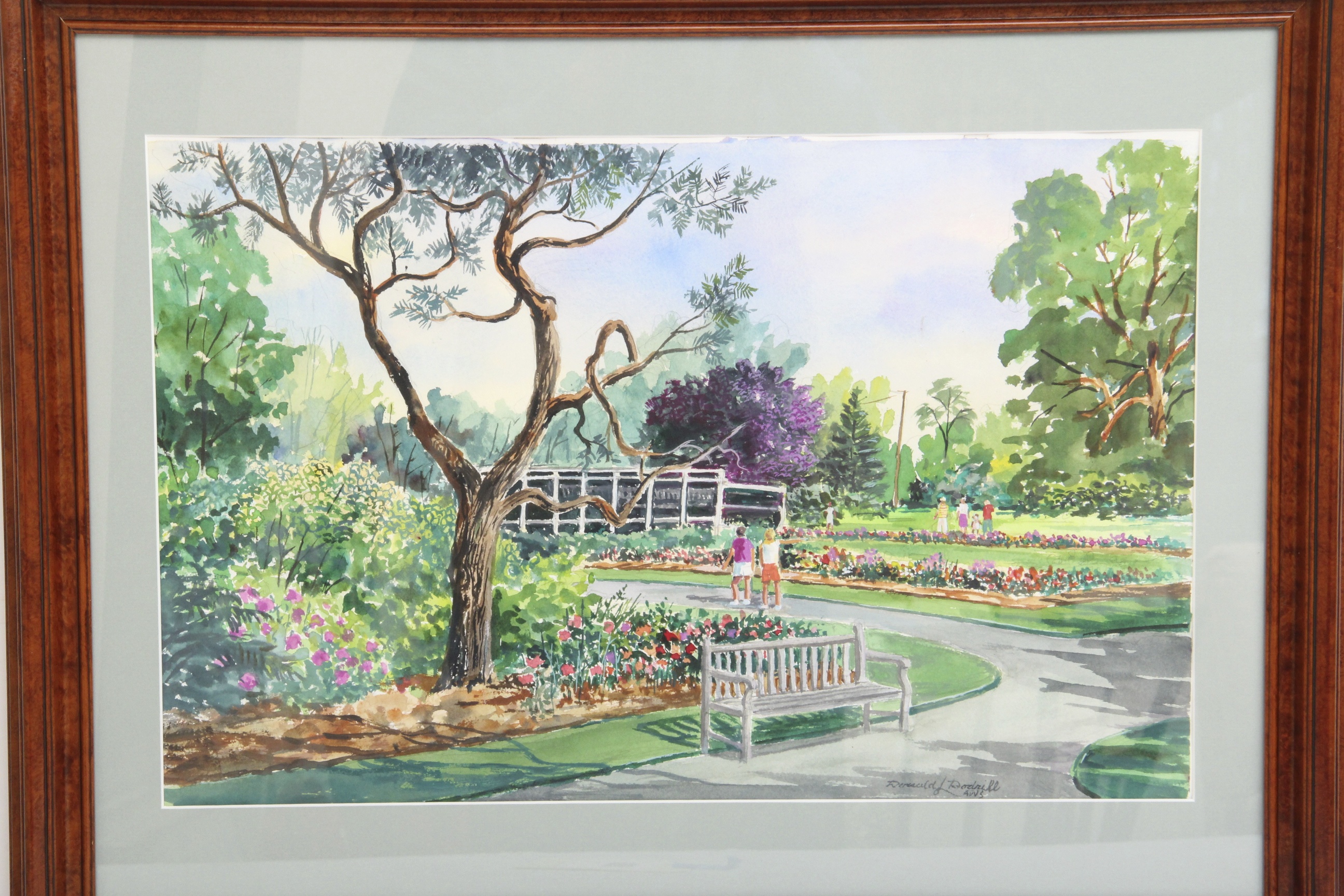 Donald Dodrill Original Watercolor