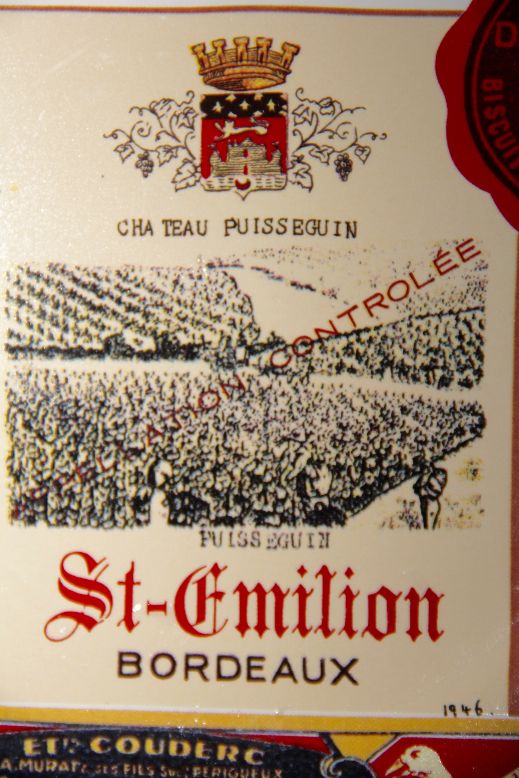 Set of Vintage French-Themed Plates