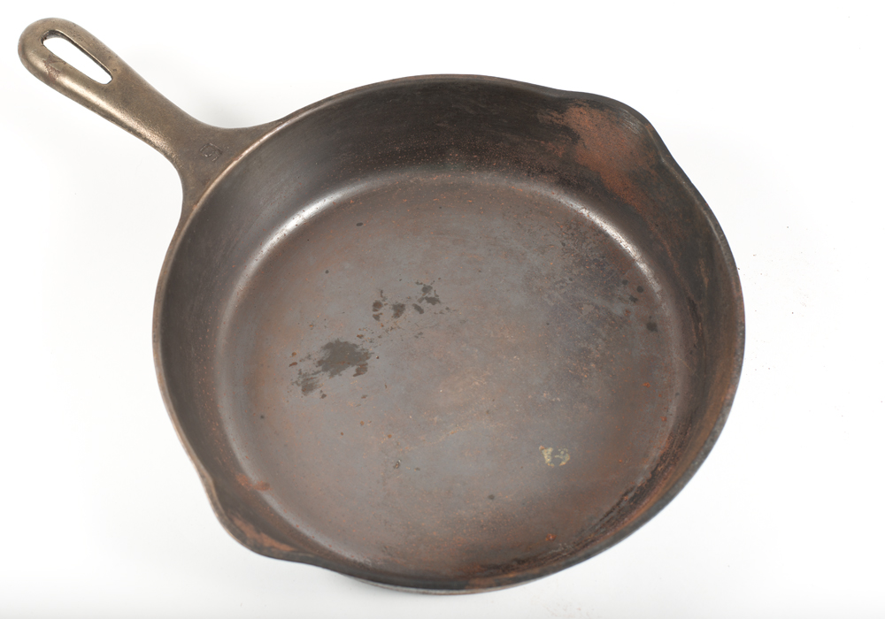 Cast Iron Skillets and a Steamer Basket