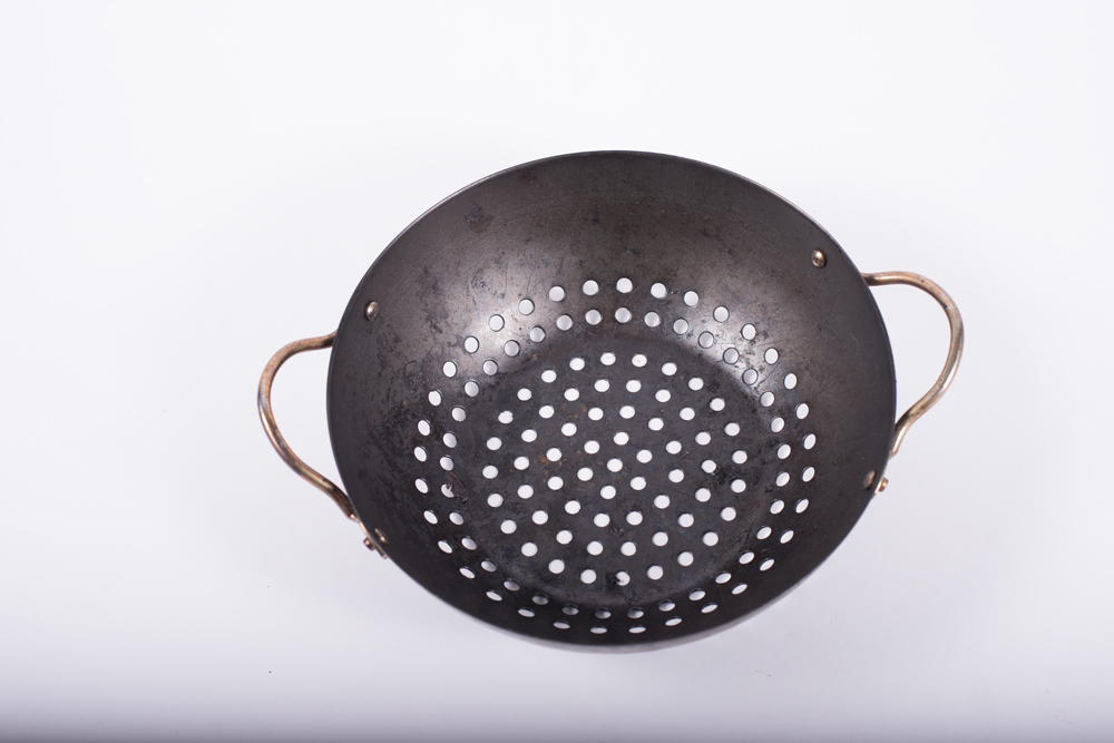 Cast Iron Skillets and a Steamer Basket