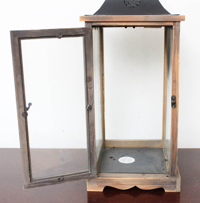 Three Metal Lanterns