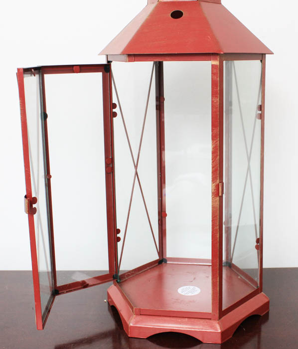 Three Metal Lanterns