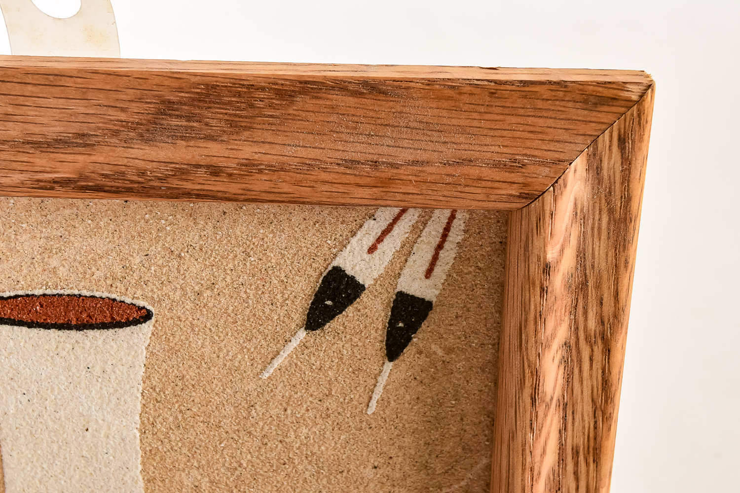 Collection of Native American Style Sand Art and Pottery