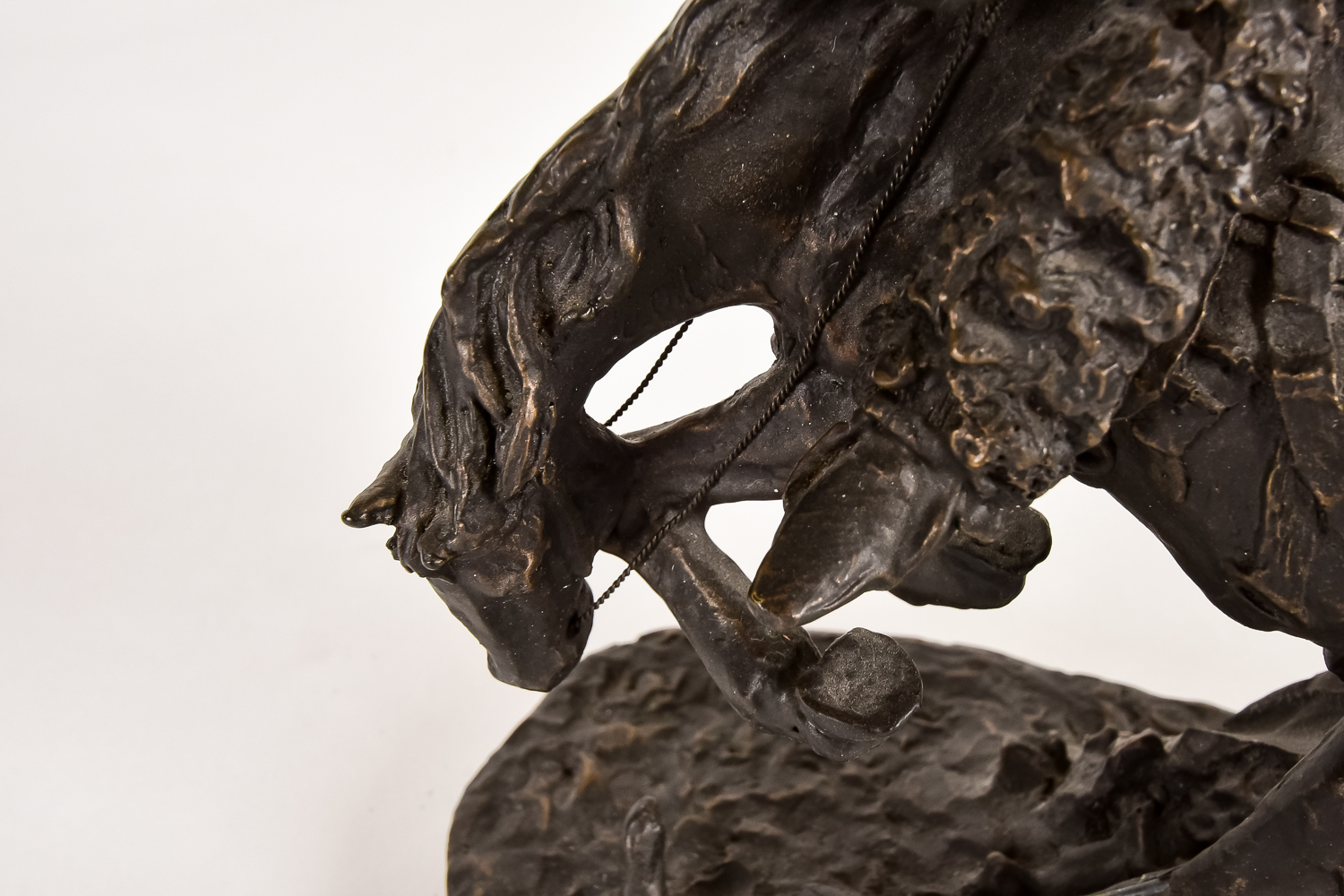 Reproduction of "The Rattlesnake" by Frederick Remington