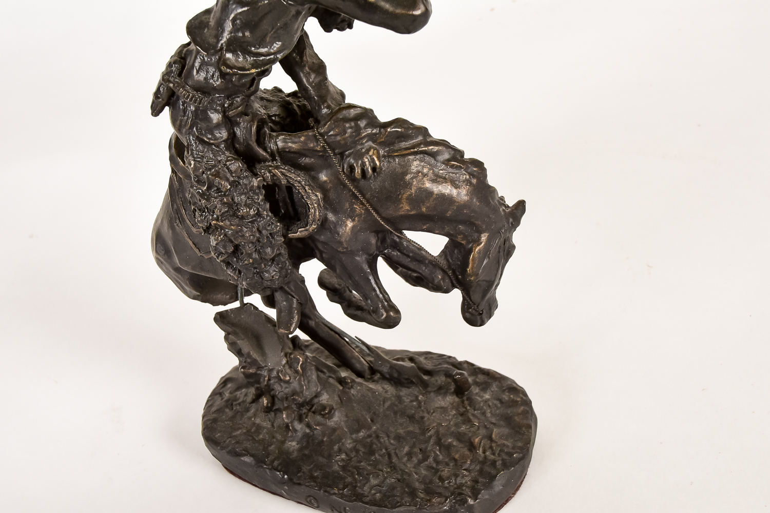 Reproduction of "The Rattlesnake" by Frederick Remington