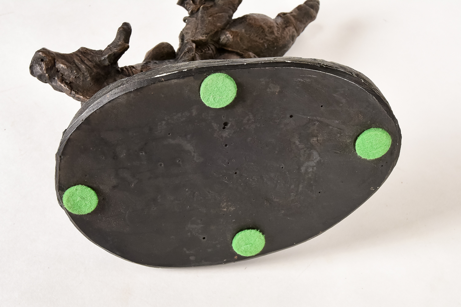 Bronze Resin Sculpture "Last Chance"