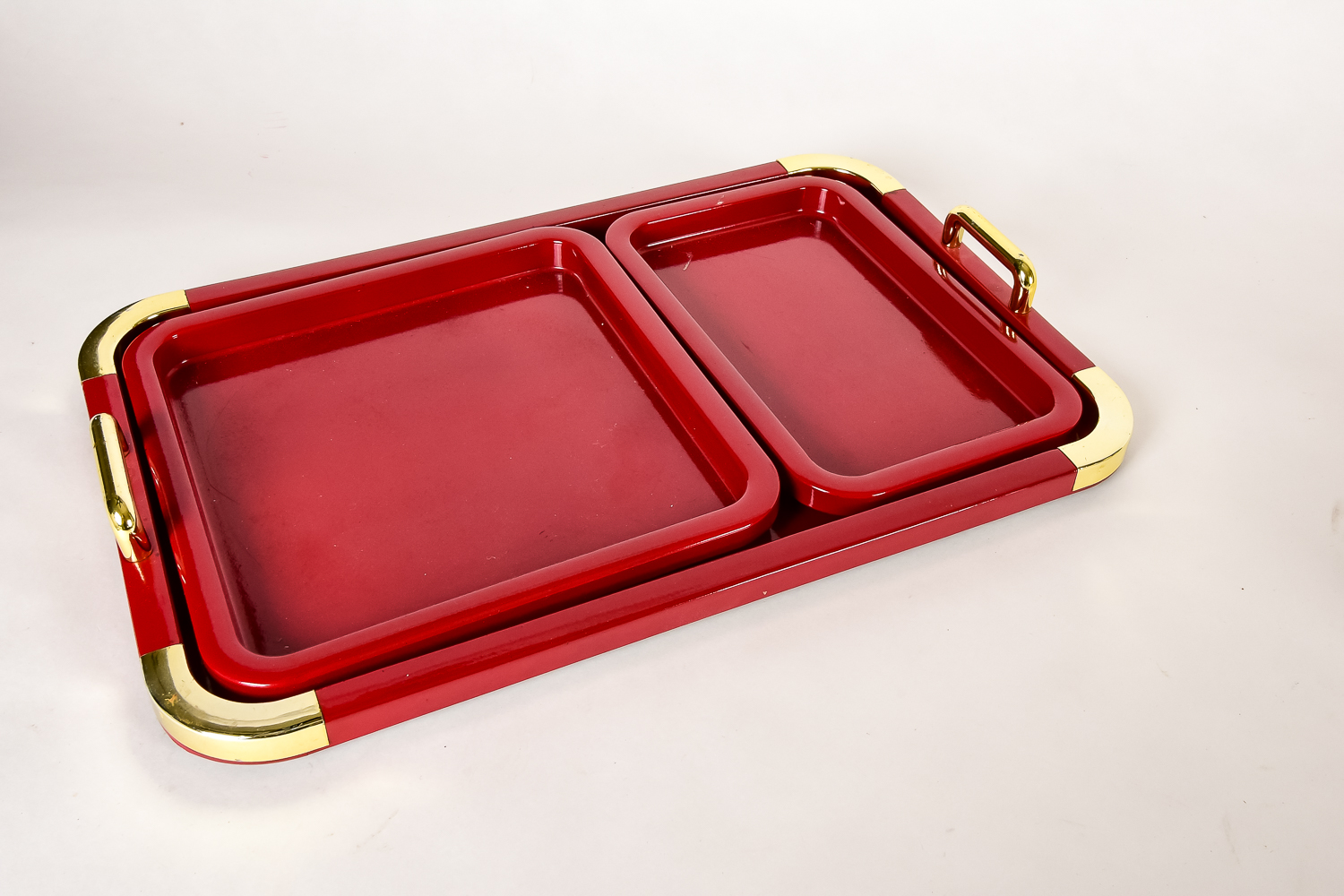 Vintage 300 Challenge Bar Glasses and Tray