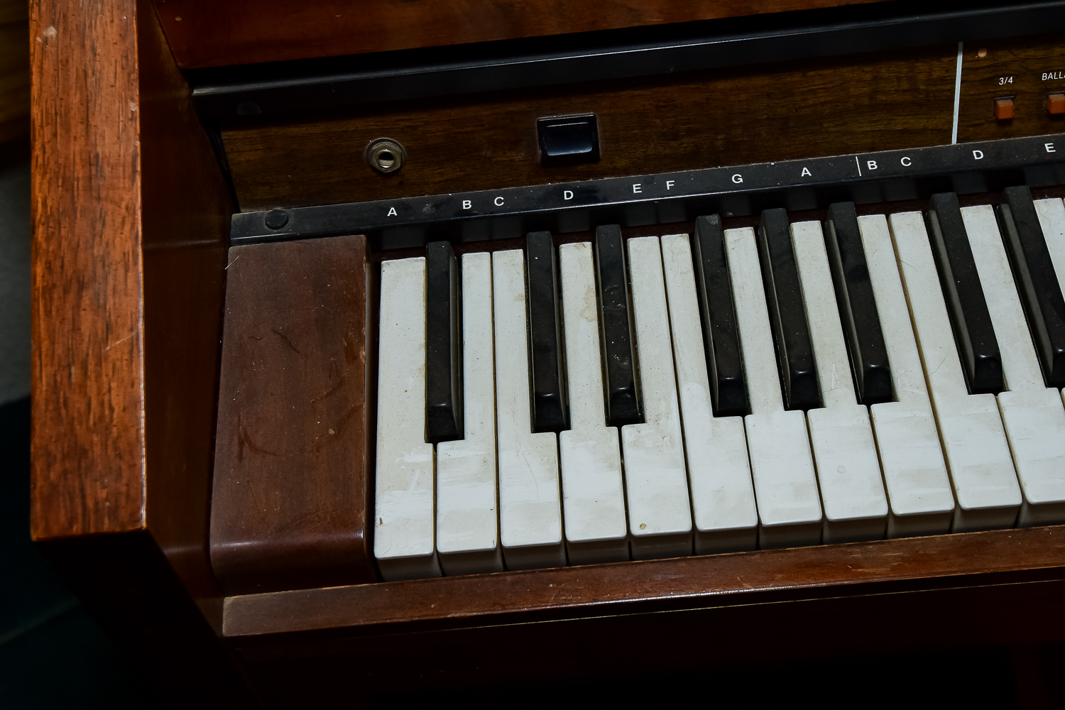 Vintage Baldwin Electric Piano and Bench