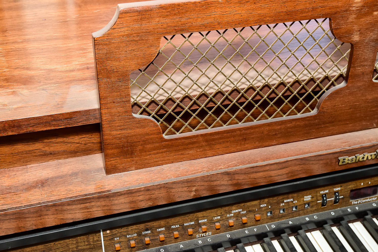 Vintage Baldwin Electric Piano and Bench