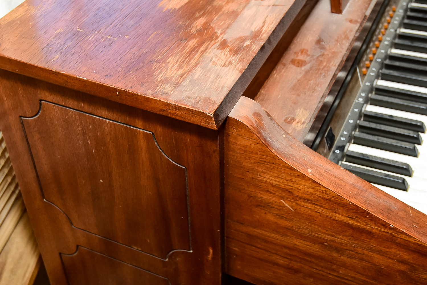 Vintage Baldwin Electric Piano and Bench