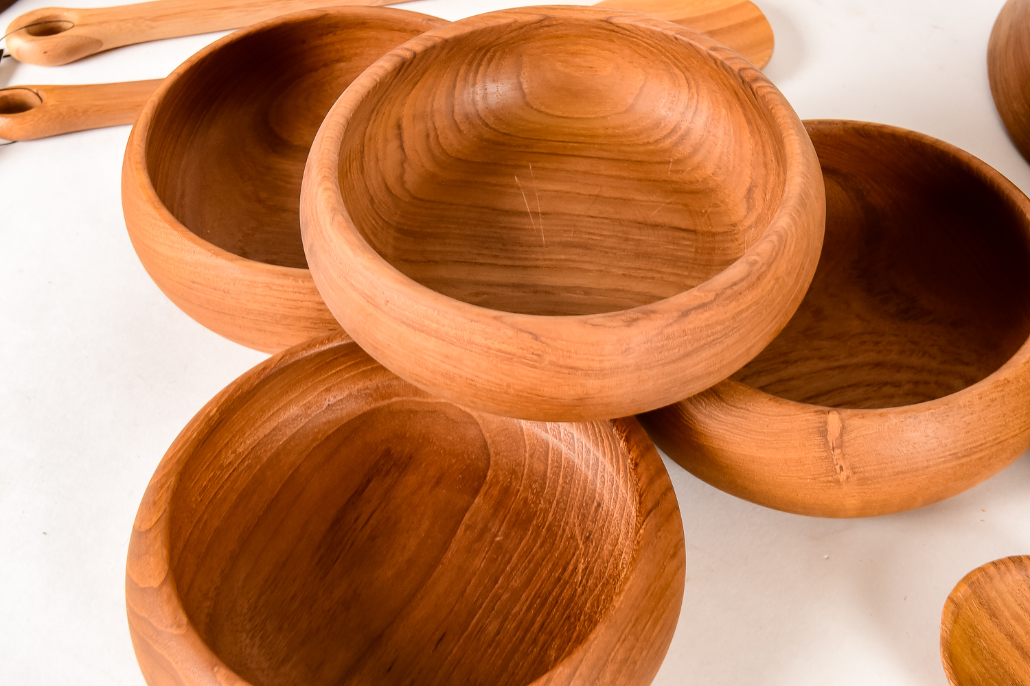 Decorative Wooden Ware and Salad Set