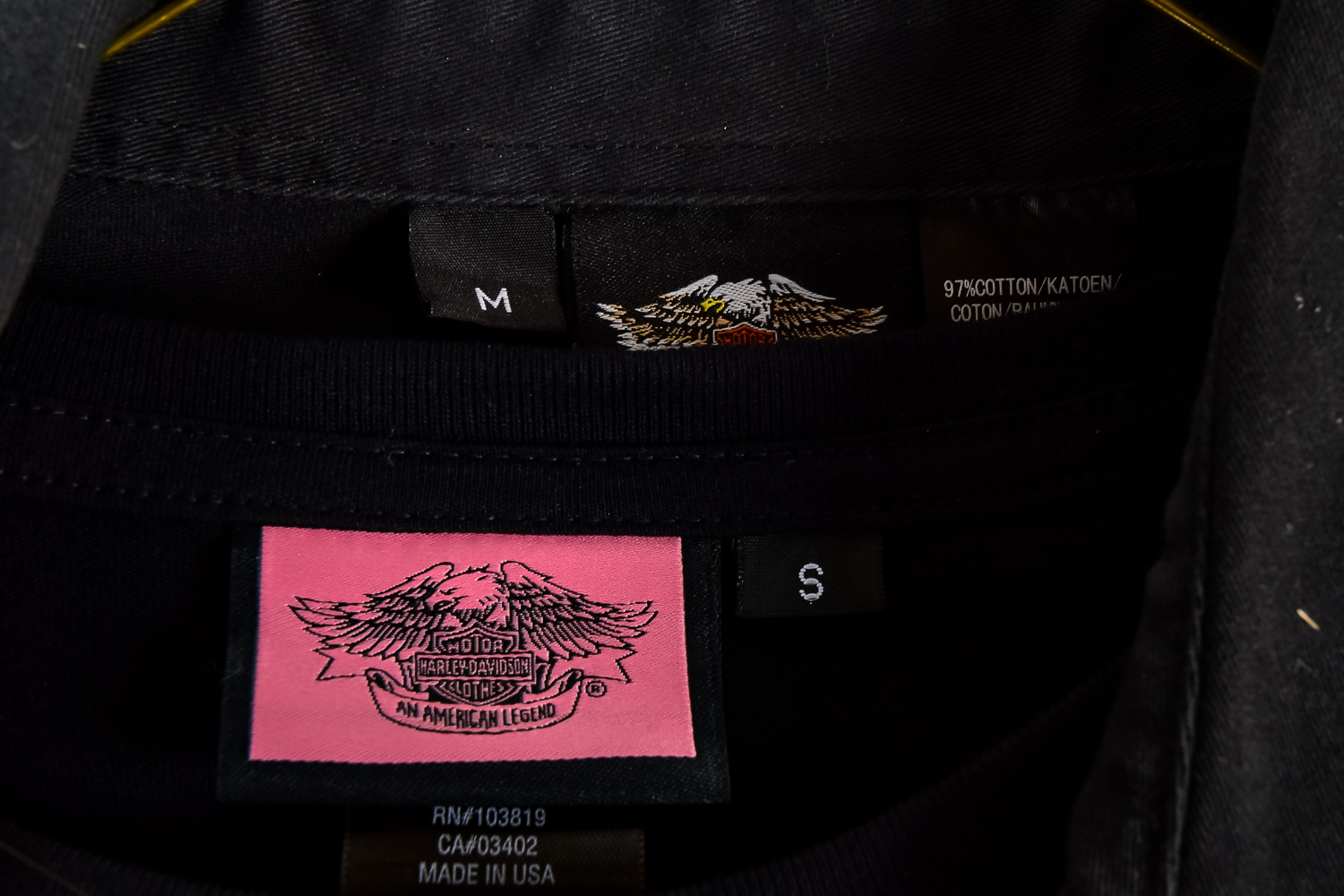 Harley Davidson Clothing Assortment