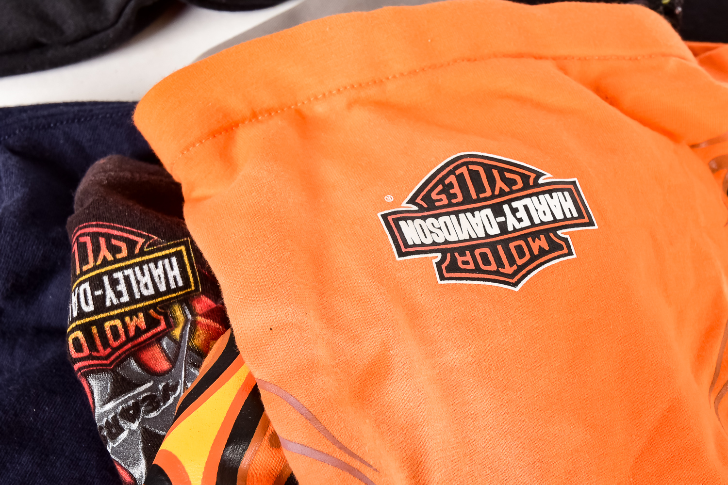 Harley Davidson Clothing Assortment