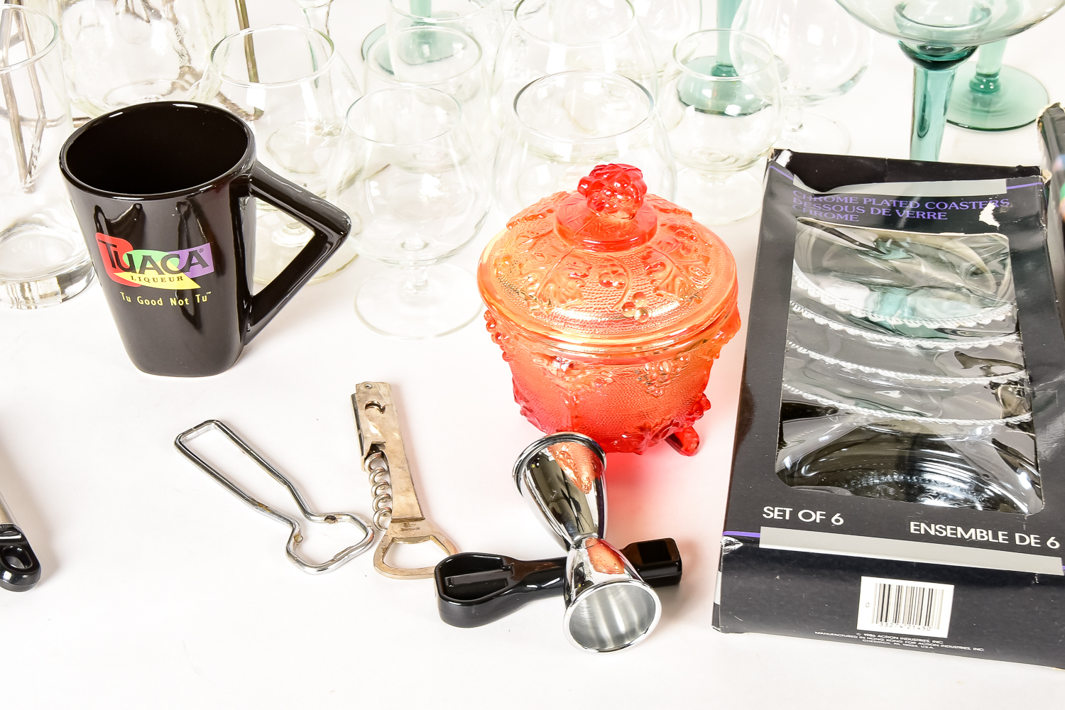 Eclectic Collection of Barware