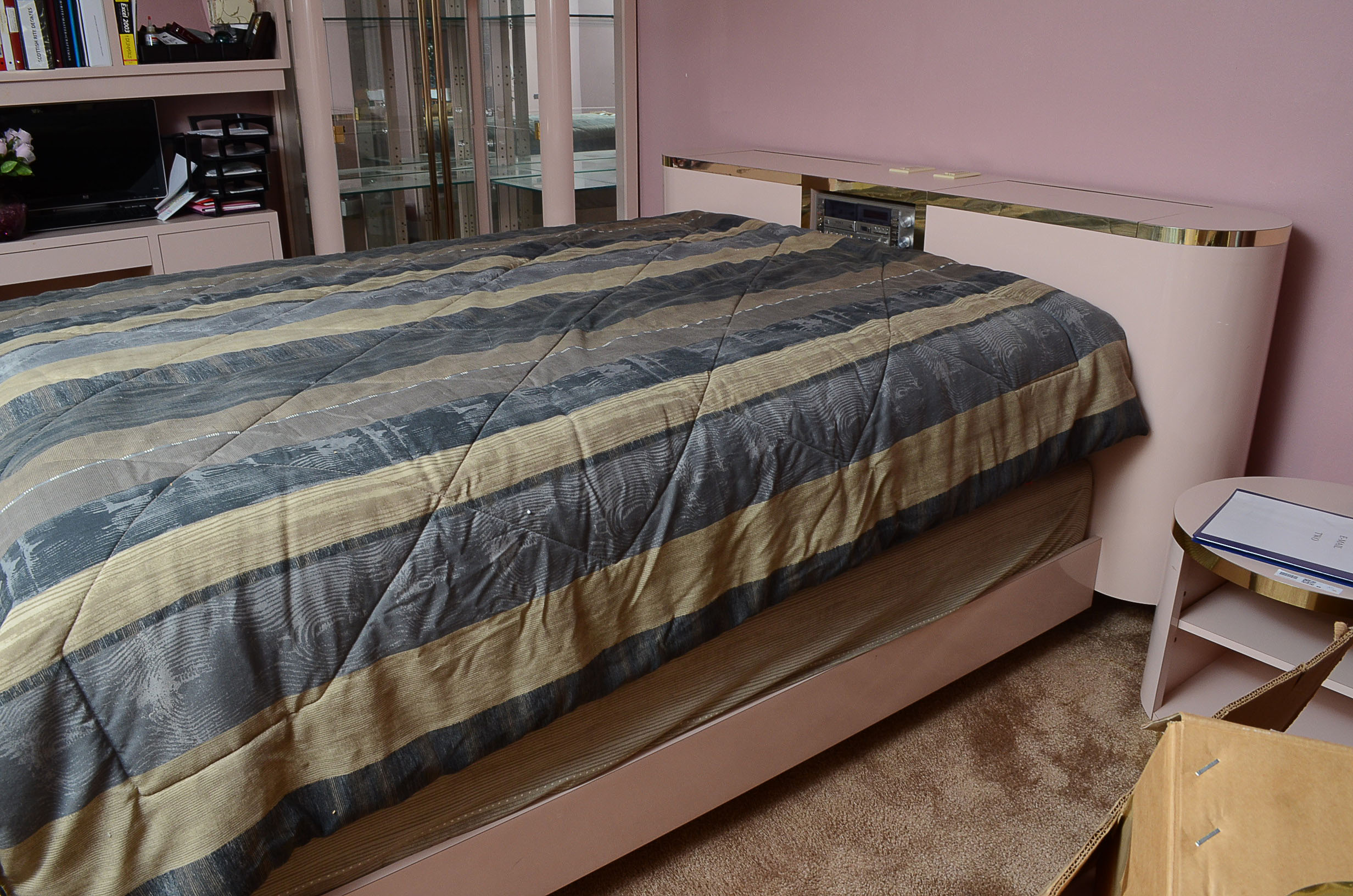 Retro Modern Queen Bed