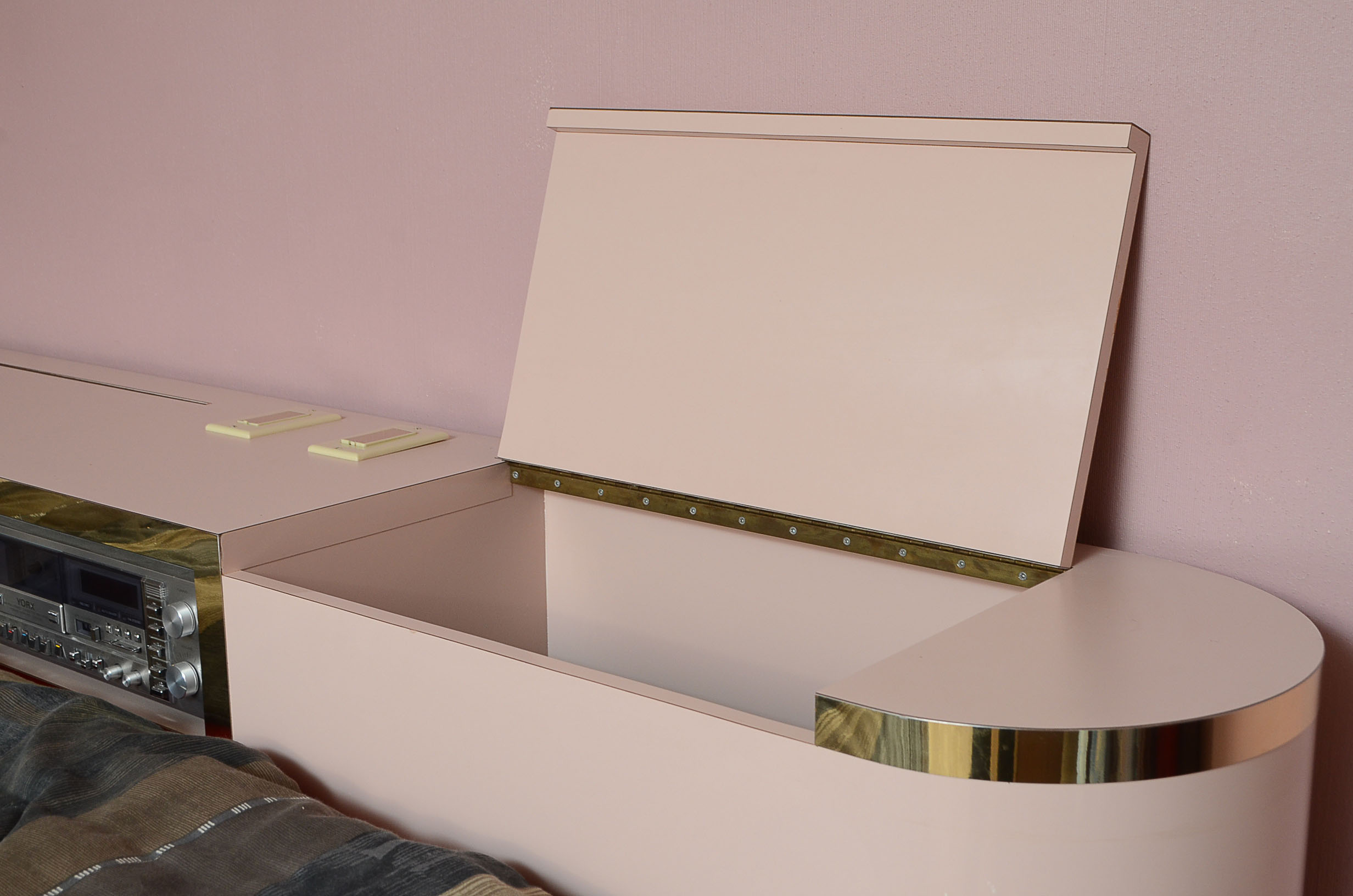 Retro Modern Queen Bed