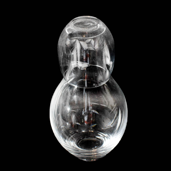 Tiffany & Co. Crystal Carafe and Wine Glass
