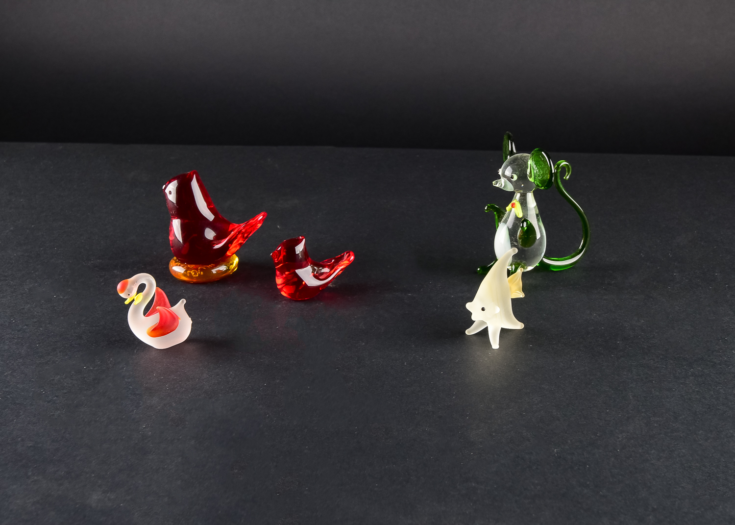 Tiny Glass Curio Collectibles