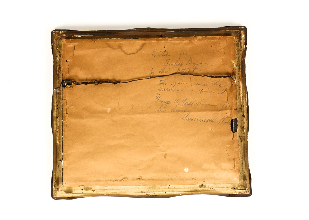 Antique Landscape Oil Painting on Board