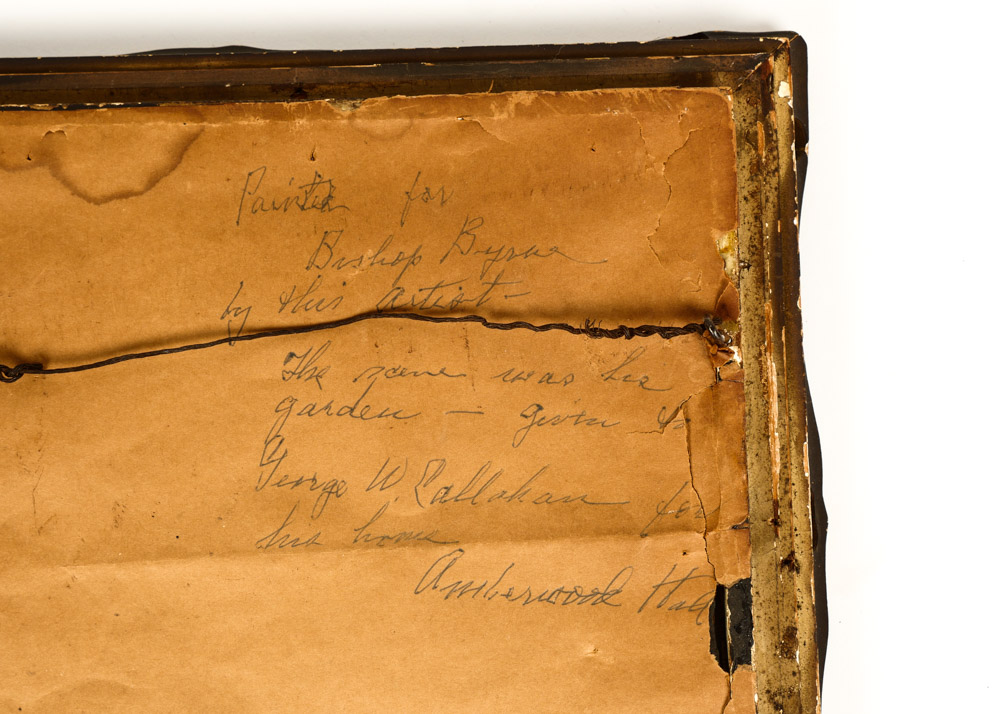 Antique Landscape Oil Painting on Board