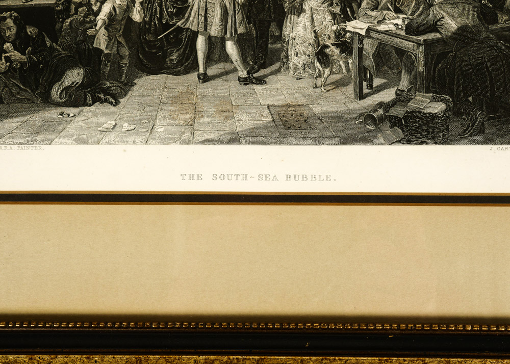 Pair of Antique Wood Engravings