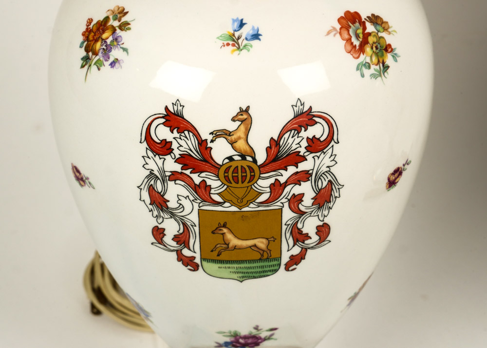 Pair of English Regimental Lamps