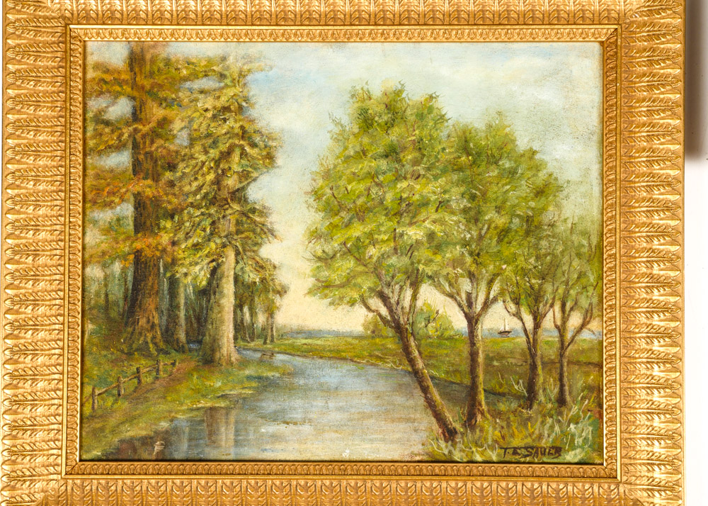 Trio of Vintage Oil Paintings