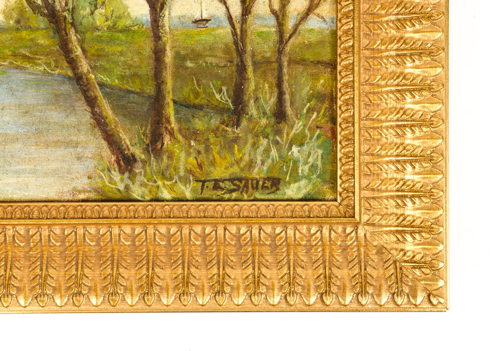 Trio of Vintage Oil Paintings