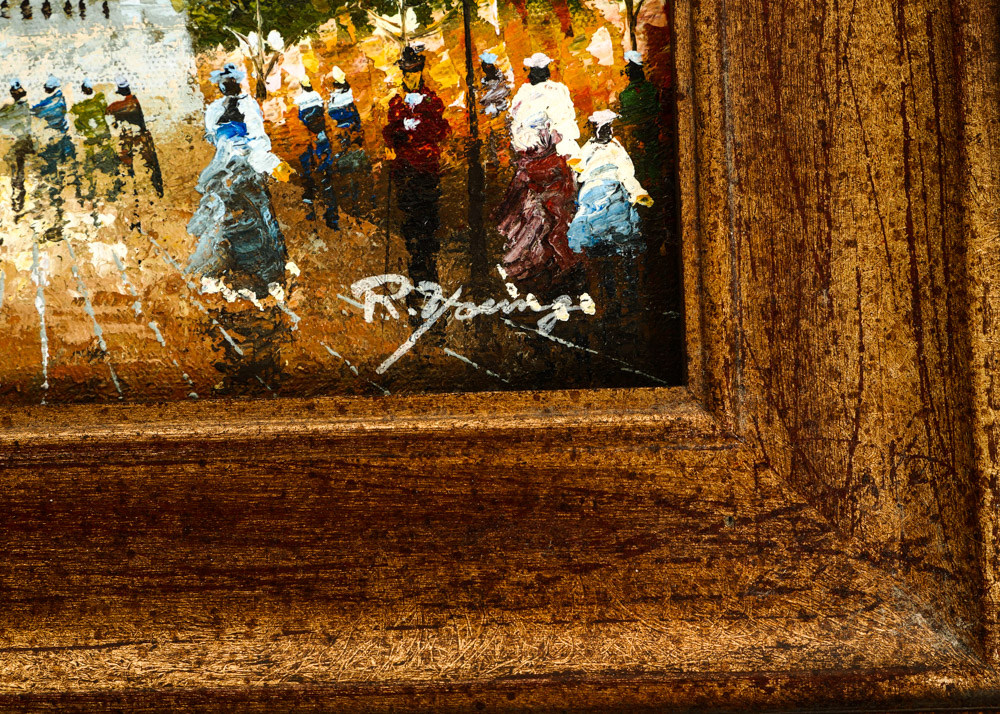 Trio of Vintage Oil Paintings