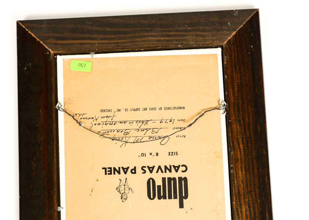 Trio of Vintage Oil Paintings