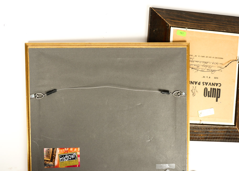 Trio of Vintage Oil Paintings