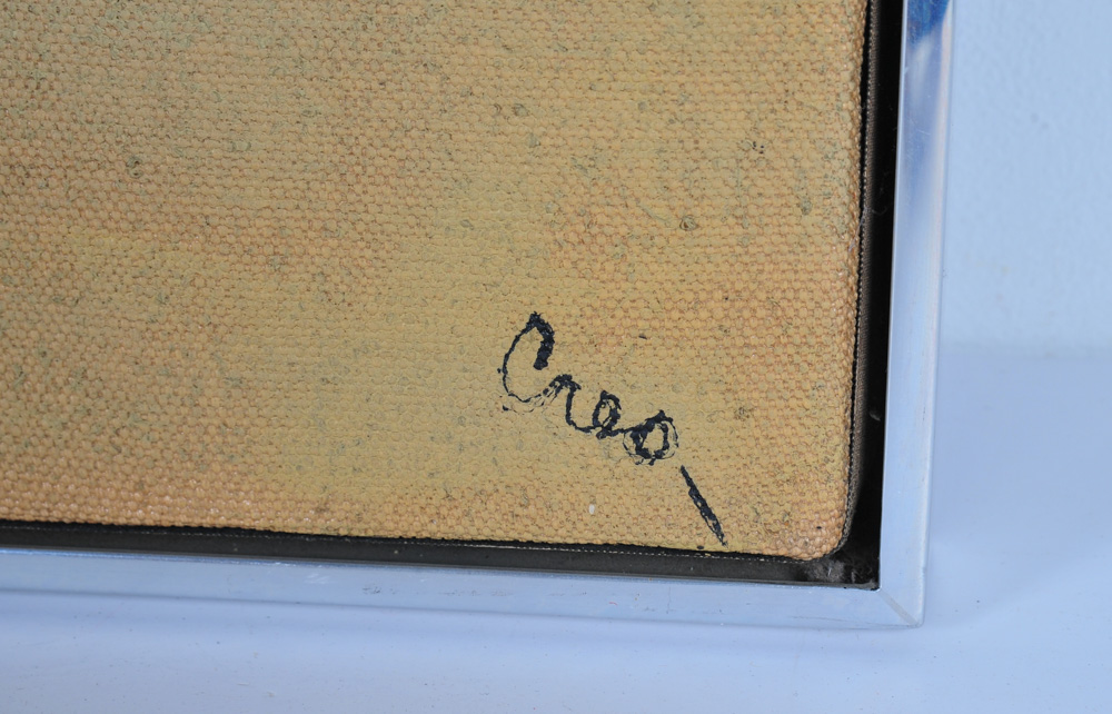 Signed Leonard Creo Original Oil Painting