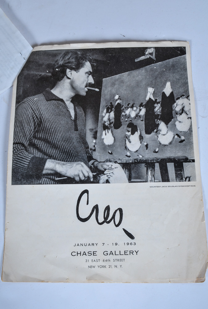 Signed Leonard Creo Original Oil Painting