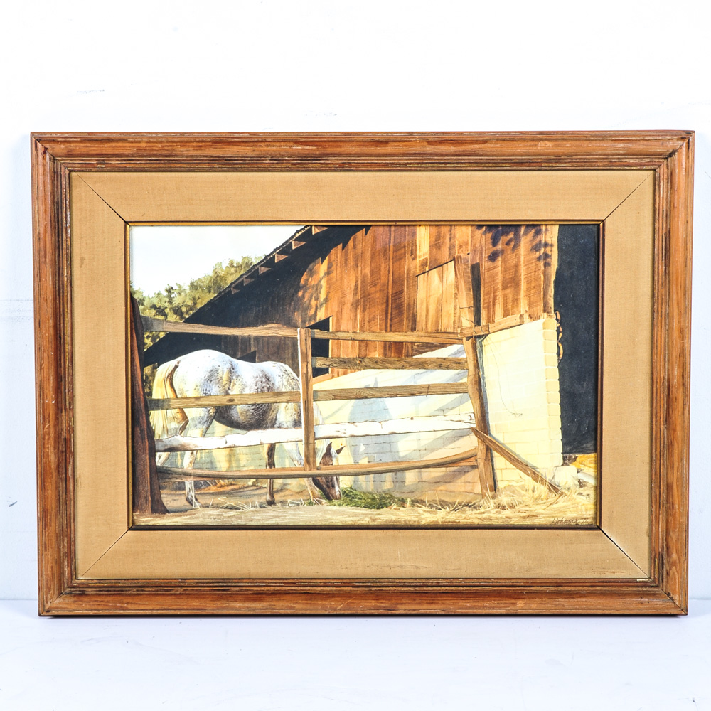 J. Johnson Original Watercolor