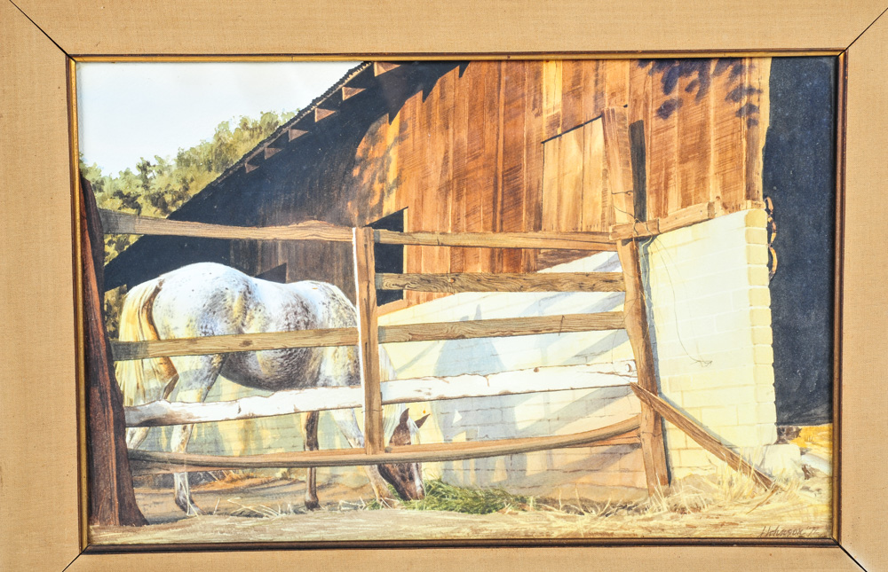 J. Johnson Original Watercolor