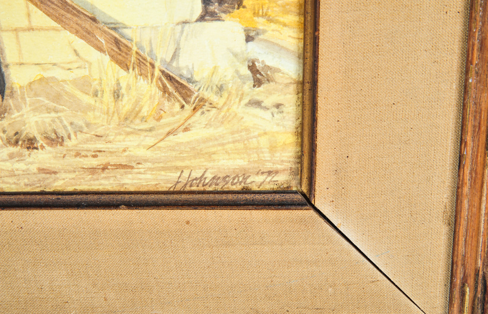 J. Johnson Original Watercolor