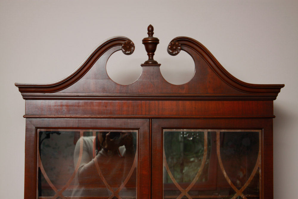 Duncan Phyfe Style China Cabinet