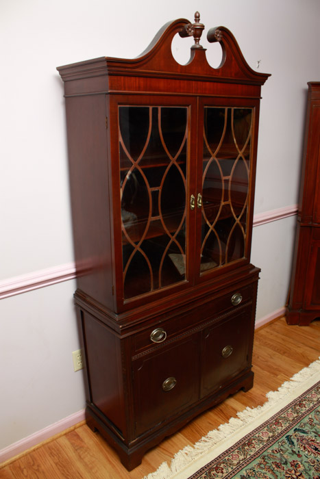 Duncan Phyfe Style China Cabinet