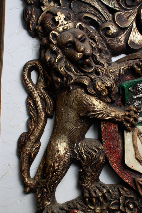 United Kingdom Royal Coat of Arms Large Wall Plaque