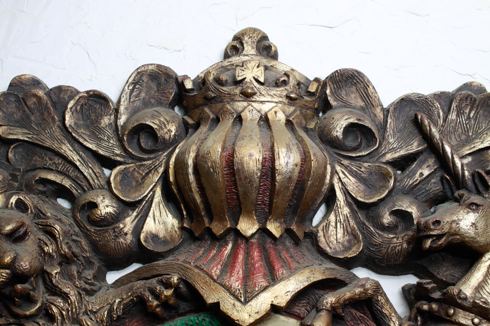 United Kingdom Royal Coat of Arms Large Wall Plaque