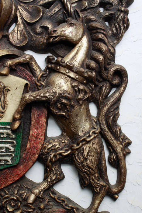 United Kingdom Royal Coat of Arms Large Wall Plaque