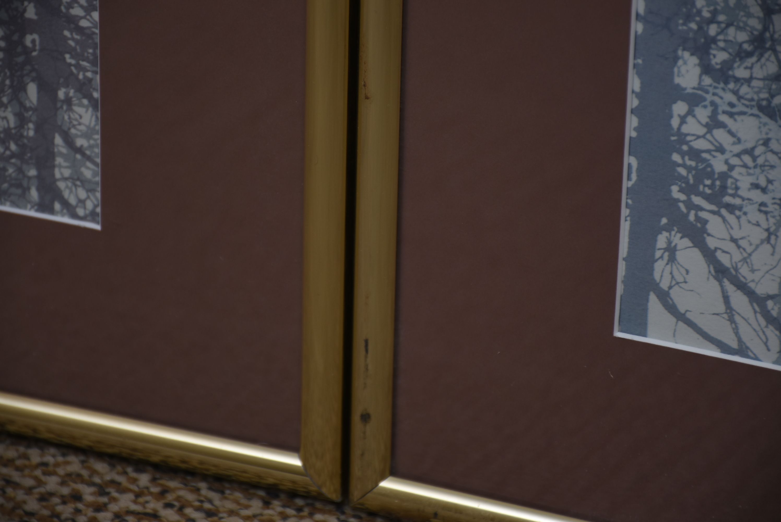 James Hagen Diptych "Patterns I" and "Patterns II"