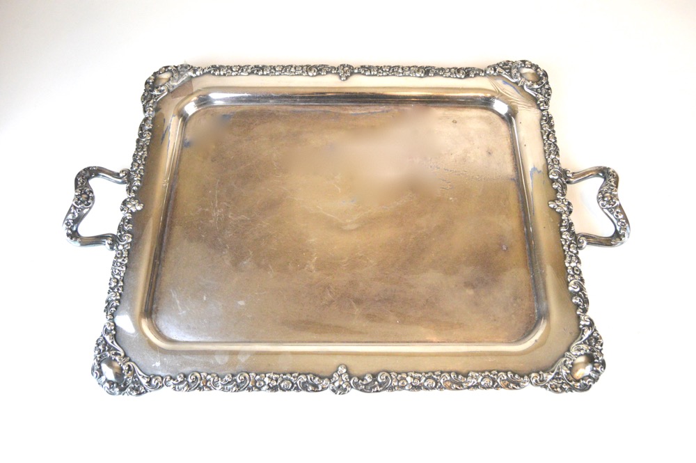 L.B.S. Co. Silver Plate Tea Set