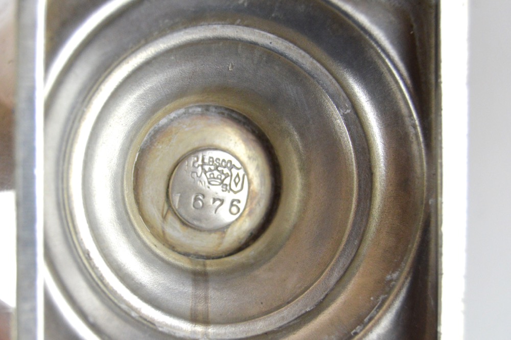 L.B.S. Co. Silver Plate Tea Set